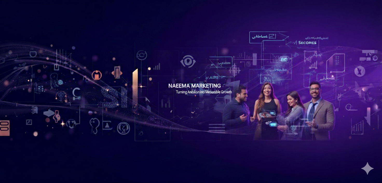 naeema marketing website